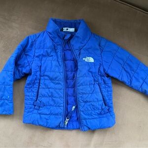 The North Face Blue Puffer Jacket 2T